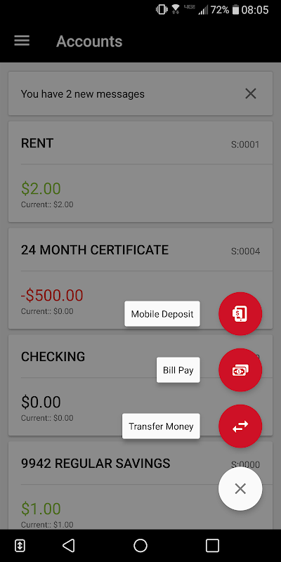 FFCCU Mobile Banking Screenshot4