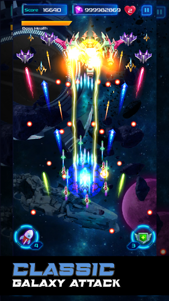 Galaxy Attack: Space Shooter Mod Screenshot1