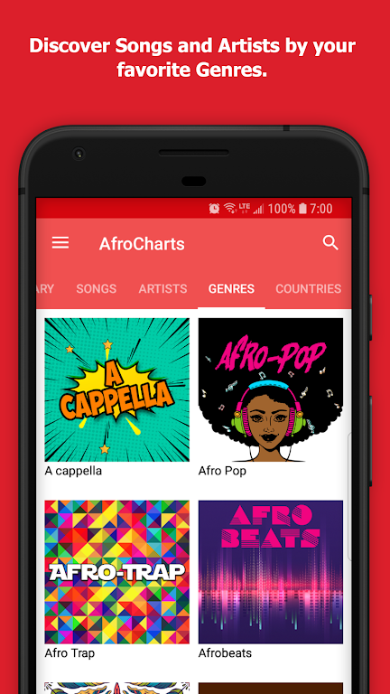 AfroCharts: 100% African Music Screenshot3