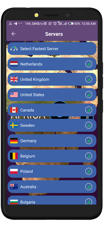 Africa VPN MADE IN OKU Screenshot3