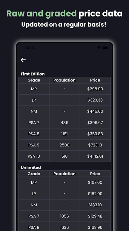 TCG Portfolio - Card Price App Mod Screenshot2