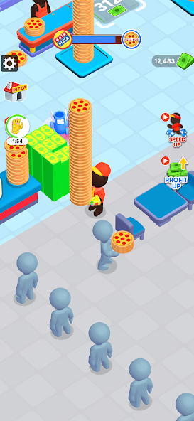 Idle Pizza Shop: Pizza Games Mod Screenshot2