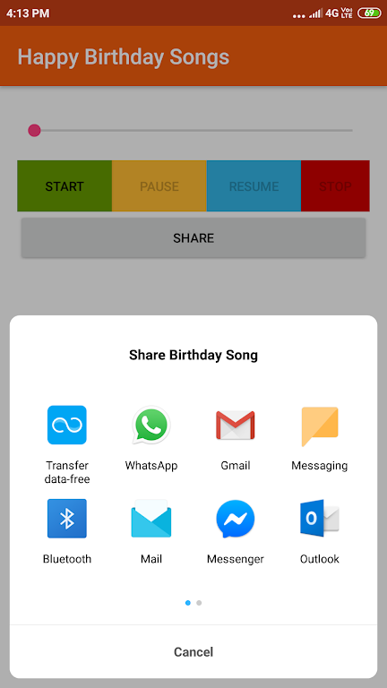 Happy birthday songs mp3 Screenshot4