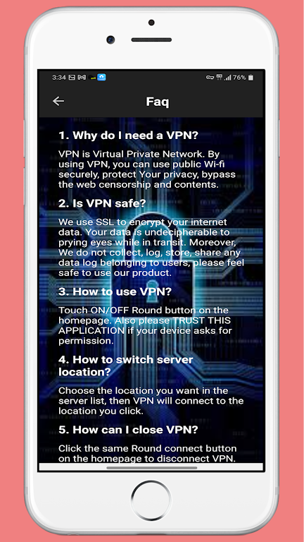 Vpn black Screenshot3