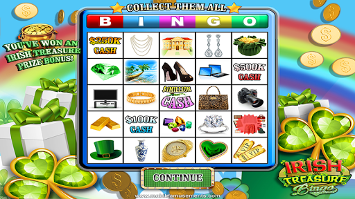 Irish Treasure Lucky Money Rainbow Bingo FREE Screenshot1