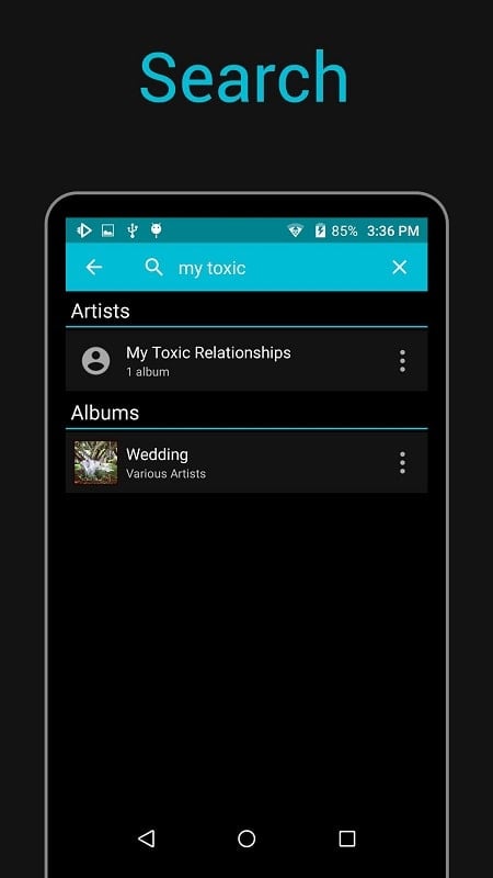 Rocket Music Player Screenshot1