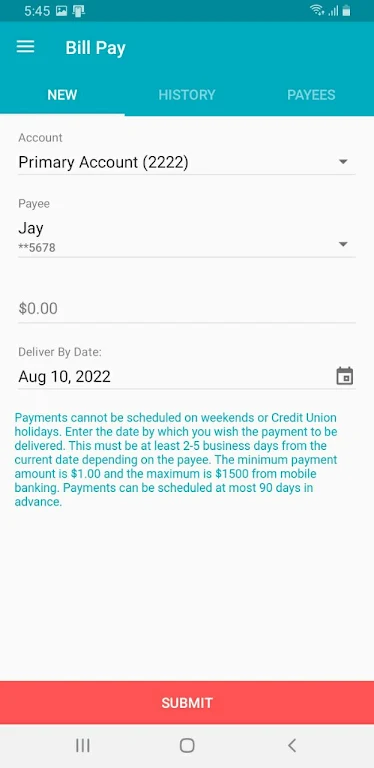 NEWHCU Mobile Banking Screenshot4