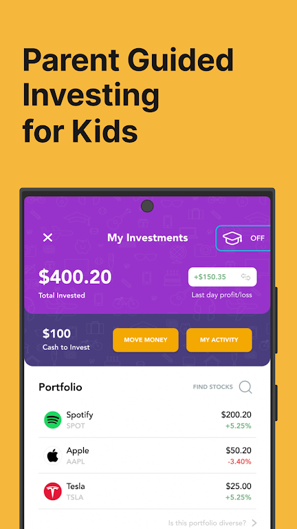 Goalsetter: Invest & Bank Screenshot2