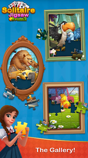 Solitaire Jigsaw Puzzle - Design My Art Gallery Screenshot4