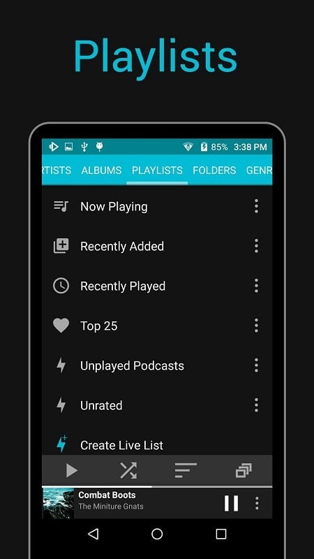 Rocket Music Player Screenshot2