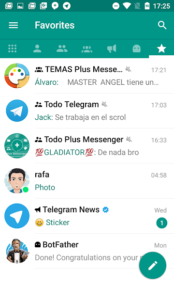 Plus Messenger Mod Screenshot1