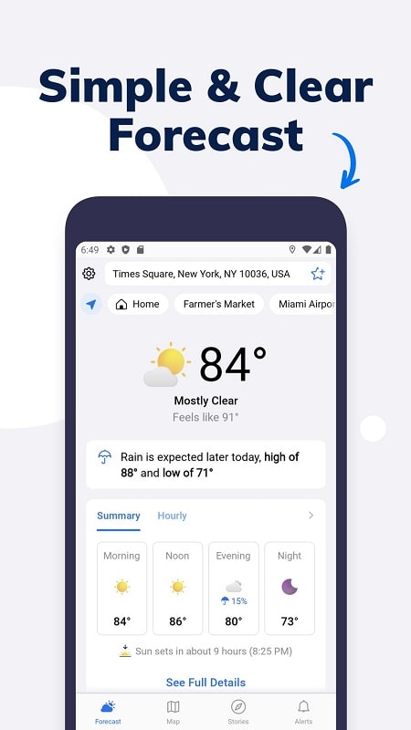 Tomorrow.io: Weather Forecast Screenshot1