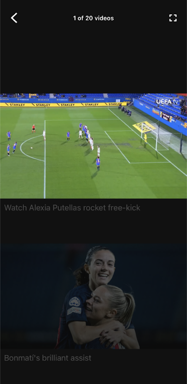 UEFA Women's Champions League Screenshot2