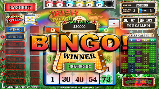 Irish Treasure Lucky Money Rainbow Bingo FREE Screenshot3