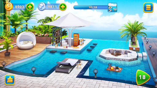 Solitaire Tripeaks Makeover: Home Design Game Screenshot4