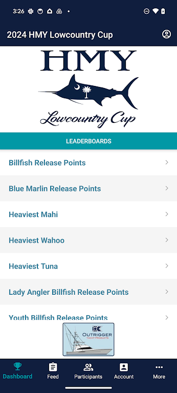 HMY Lowcountry Cup Screenshot1