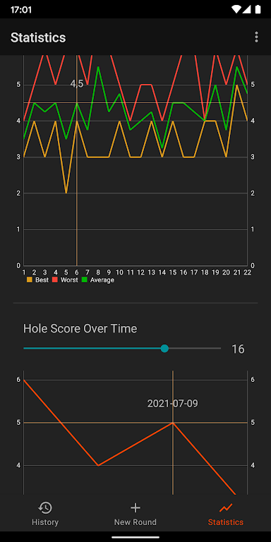 Disc Golf Tracker Screenshot4