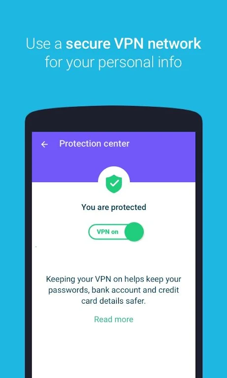 Protect Free VPN+Data Manager Screenshot1