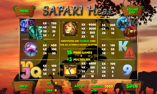 Safari Heat Slot Screenshot3