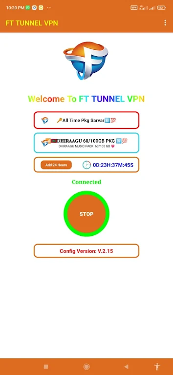 FT TUNNEL VPN Screenshot2