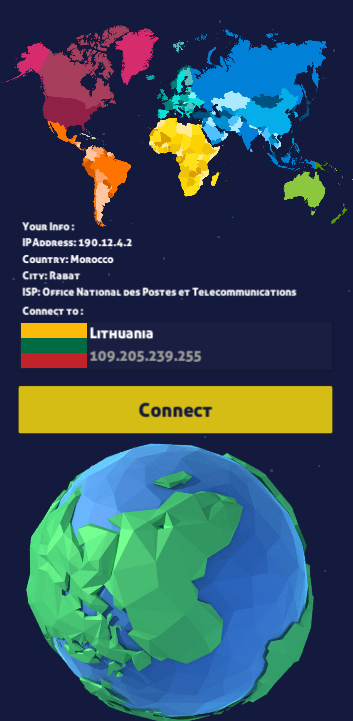 VPN Lithuania - IP for LTU Screenshot2