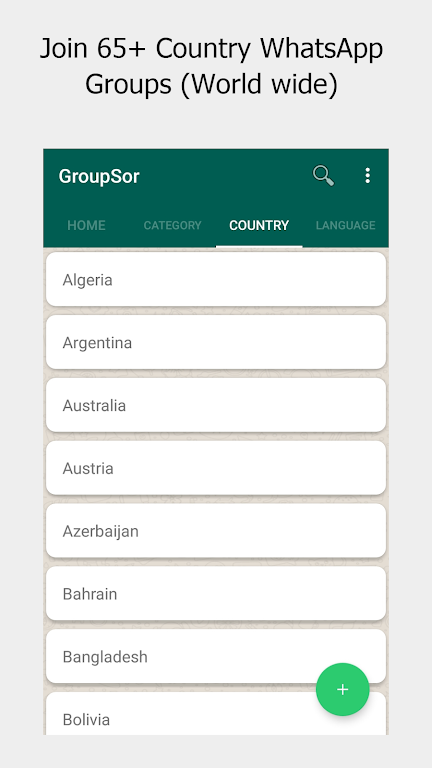 GroupSor - Join & Promote WhatsApp Group Link Screenshot4