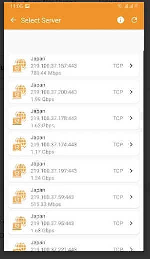 Hub VPN  -  Private Proxy VPN Screenshot2