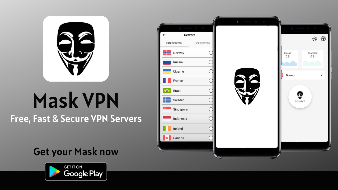 Mask VPN - Free Fast and Secure VPN Proxy Server Screenshot2