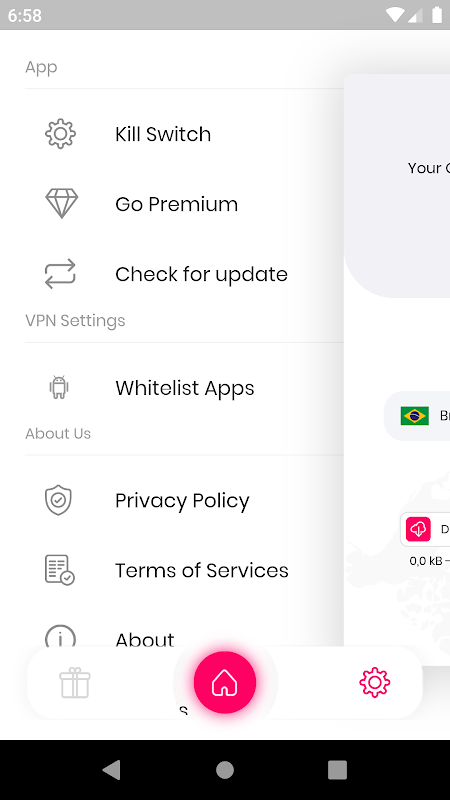 Nekla VPN - Free VPN Proxy Server & Fast VPN Screenshot1