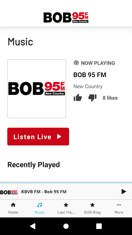 BOB 95 FM Screenshot3