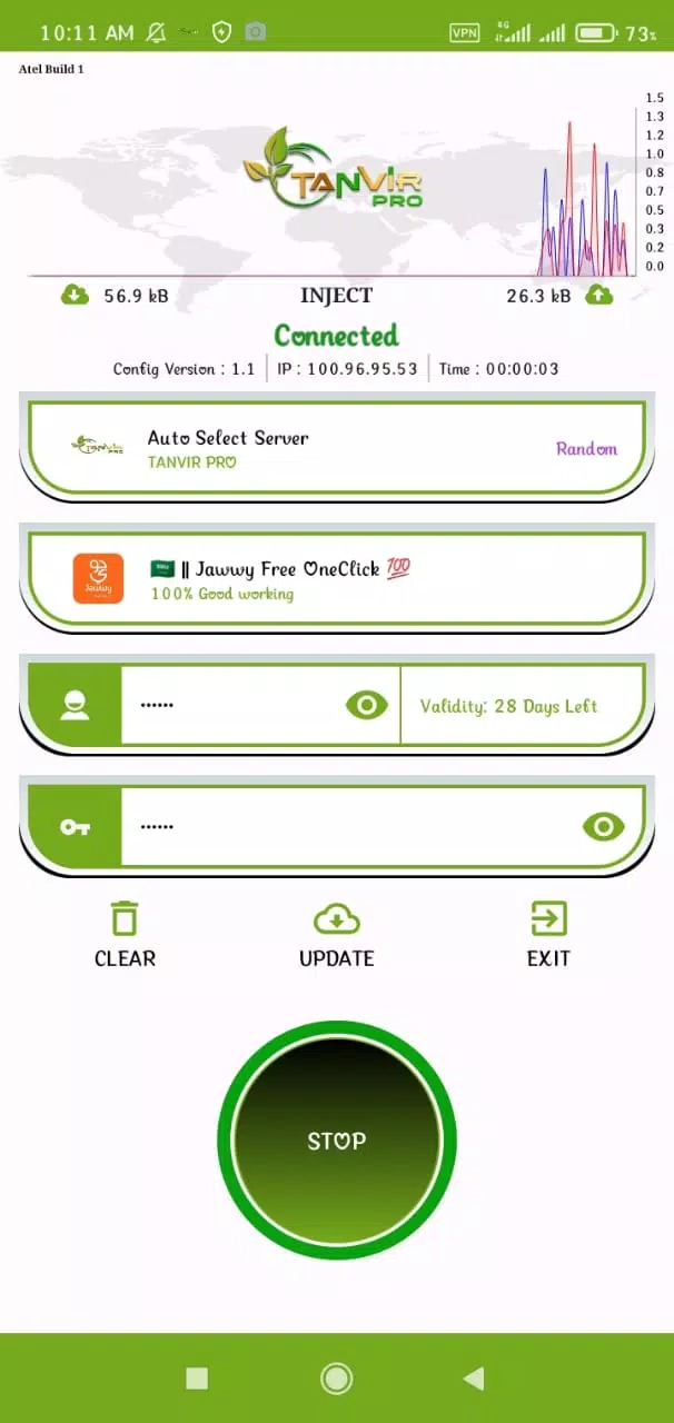 TANVIR PRO VPN Screenshot1