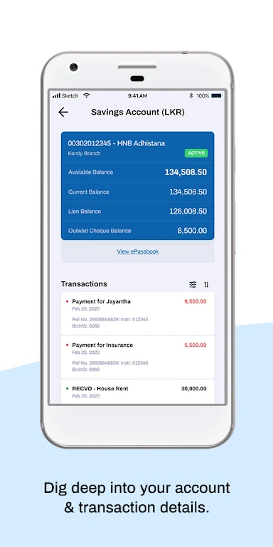 HNB Digital Banking Screenshot4