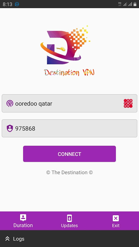 The Destination VPN Screenshot3