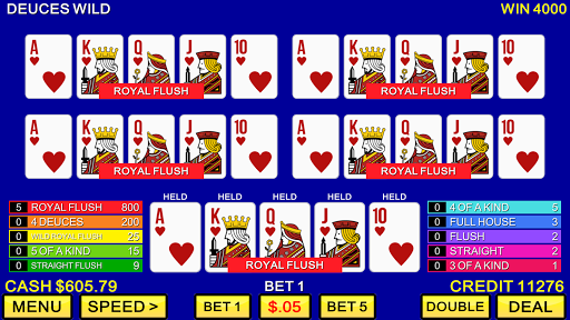 Multi Video Poker Screenshot1