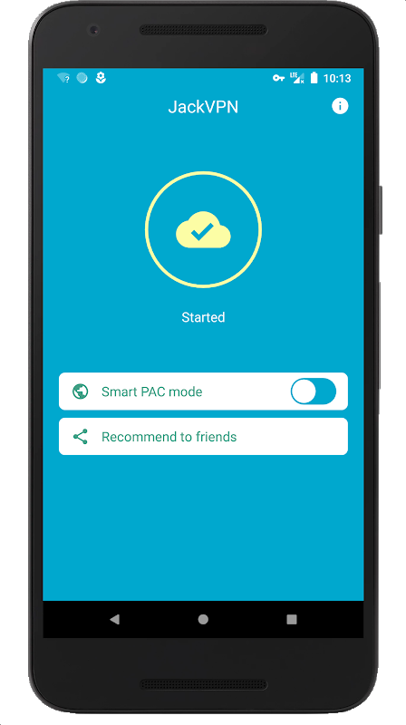 JackVPN - Free Simple One-Press VPN Screenshot3