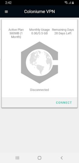 ColoniumeVPN Screenshot2