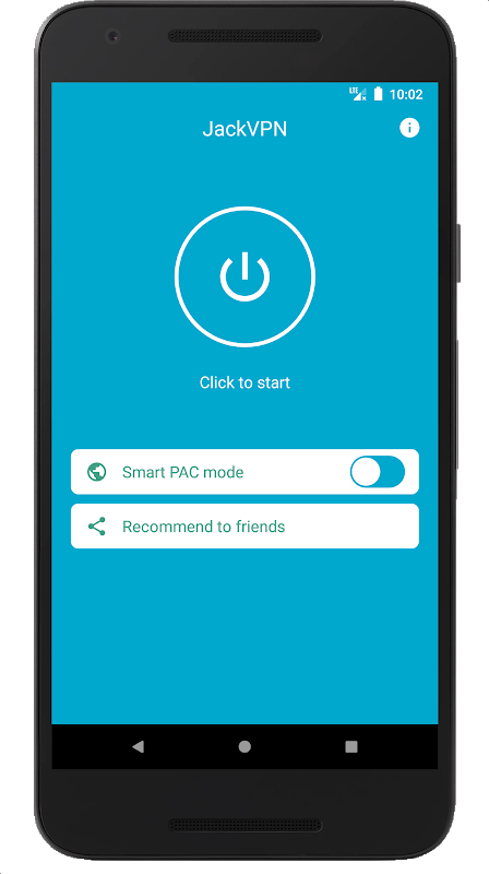 JackVPN - Free Simple One-Press VPN Screenshot1