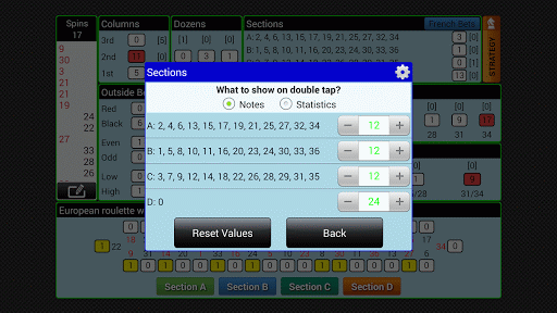 Smart Roulette Tracker Screenshot1