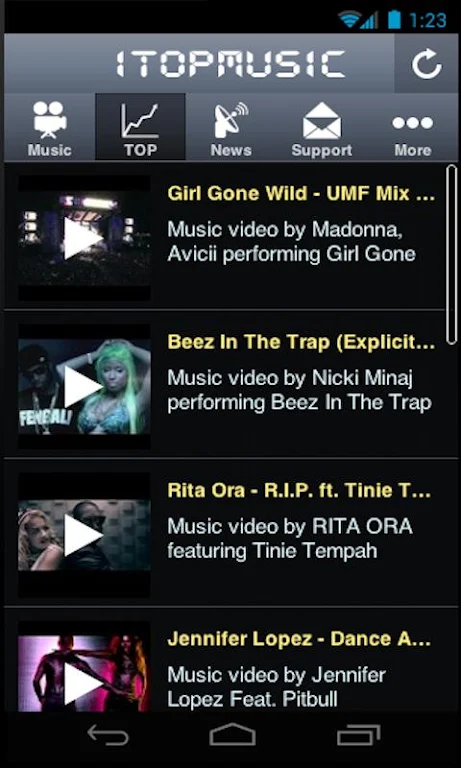 iTopMusic Screenshot2