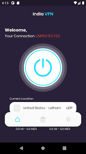 INDIA VPN - Unlimited Proxy & Fast Unblock Master Screenshot1