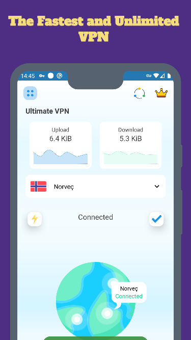 Free VPN For PUBG Mobile - Lite Fastest Unblocked Screenshot1