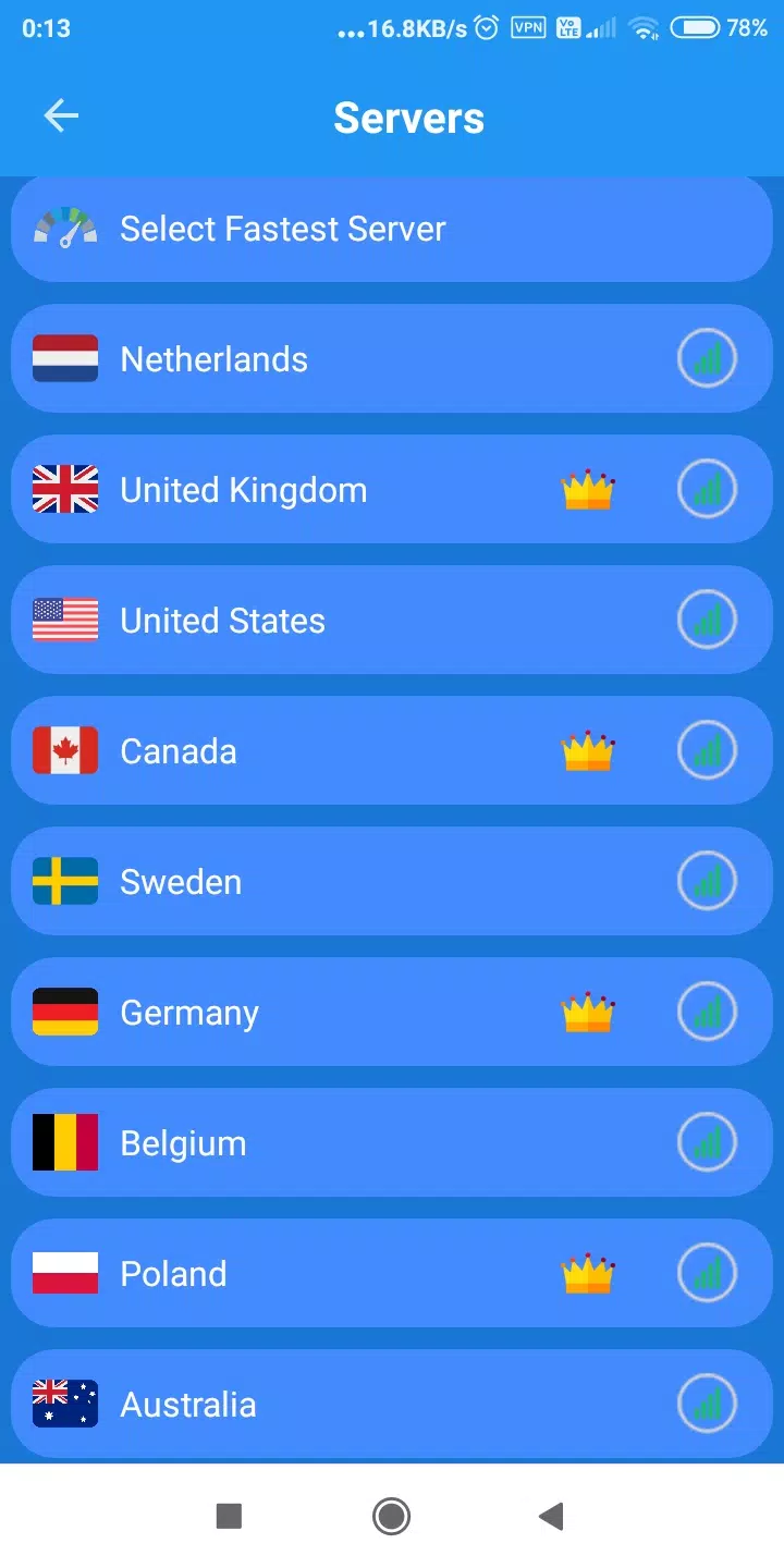 VPN Mate Screenshot3