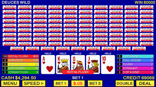 Multi Video Poker Screenshot3