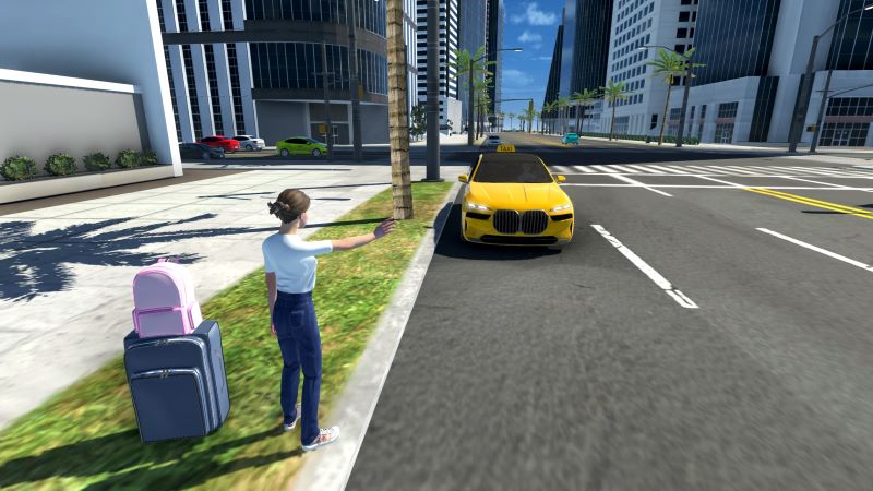 Taxi Driver: City Driving SIM Screenshot2