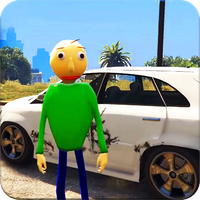 Baldi Stickman Superhero Gangster Crime City Vegas