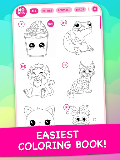 Magic Color - kids coloring book by numbers Screenshot3