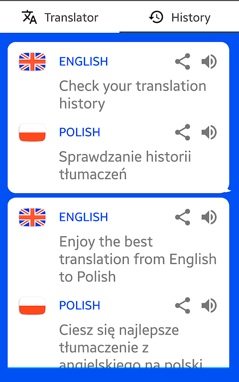 Polish - English Translator ( Screenshot3