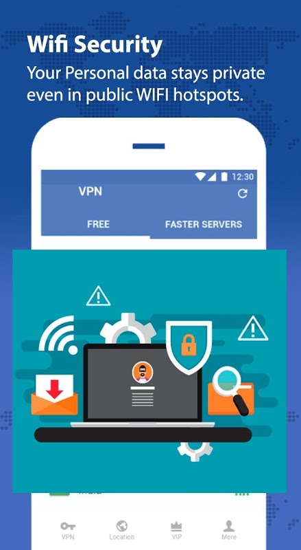 Super-Fast Hot VPN - Global VPN, XVPN 2019 Screenshot3