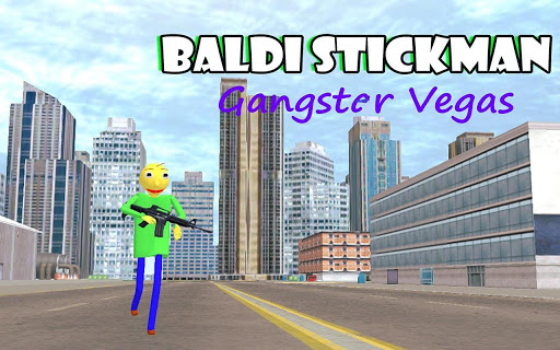 Baldi Stickman Superhero Gangster Crime City Vegas Screenshot1