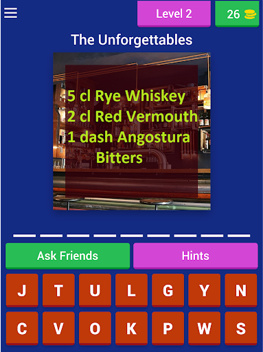 Cocktail Quiz (Bartender Game) Screenshot3